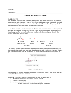 DETERMINING THE CONCENTRATION OF A SOLUTION: