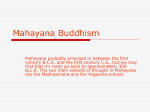 Mahayana Buddhism - The Ecclesbourne School Online