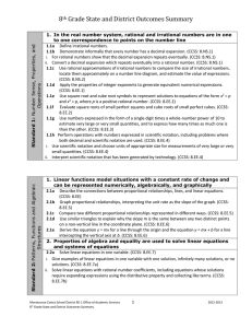 1st grade Math Master List - Montezuma