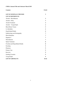 Alcoholism: Clinical and Experimental Research - Hi