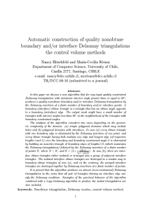 Automatic construction of quality nonobtuse boundary and/or