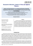 Design and Development of an Integrated Relative Humidity