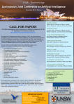 CALL FOR PAPERS 25th Anniversary Australasian Joint