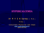hypercalcemia