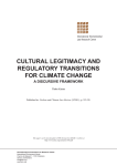 IELRC.ORG - Cultural Legitimacy and Regulatory Transitions for