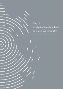 Top 10 Analytics Trends in India to watch out for in 2017