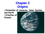 Chapters 2: Space, Time, Origins