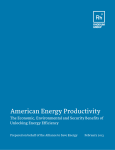 American Energy Productivity - Accelerate Energy Productivity 2030