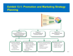 Exhibit 13-1: Promotion and Marketing Strategy Planning