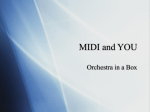 MIDI - AndersonSoundRecording.com