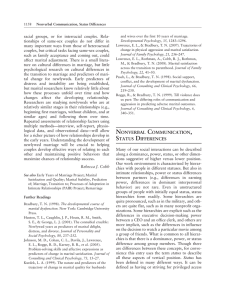 Research paper: Nonverbal communication, status differences