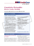 Constrictive Pericarditis - STA HealthCare Communications