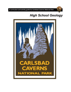geology_curriculum_high_school lesson plans Carlsbad