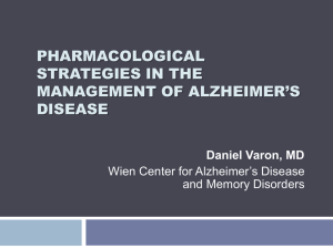 medications in dementia