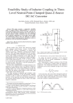 Feasibility Study of Inductor Coupling in Three- Level Neutral