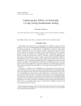 Cardiovascular Effects of Octreotide, a Long‐Acting Somatostatin