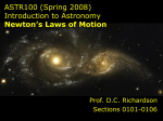 ASTR100 Class 01 - University of Maryland Astronomy