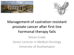 Management of castration resistant prostate cancer after first line