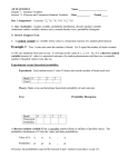 AP Stat Ch. 7 Day 1 Lesson Worksheet 08