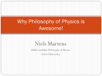 Why Philosophy of Physics is Awesome!
