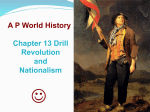 Chapter 13 Revolutions and Nationalism