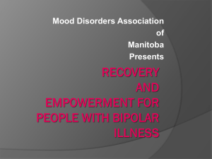 bipolar disorder - Mood Disorders Association of Manitoba