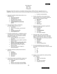 PSYCHOLOGY SECTION 1 Time- 1 hour 85 Questions Directions: Each of