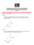 Right Triangle Trigonometry - Problems and Solutions