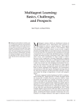 Multiagent Learning: Basics, Challenges, and