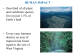 Biodiversity “Hot Spots”