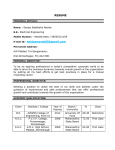 resume - Ganga Papers India Limited.