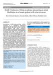 Wolff–Parkinson–White syndrome presenting as atrial fibrillation in a