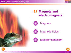 8J Magnets and electromagnets