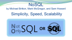 What is NoSQL?