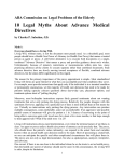 10 Legal Myths About Advance Medical Directives