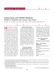 Homocysteine and MTHFR Mutations