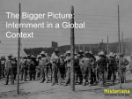 Internment in a global context