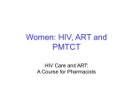 Women, Pregnancy and PMTCT