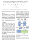 Phase-Locked Loops for Grid-Tied Inverters