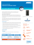 EMERSON NETWORK POWER