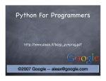 Python For Programmers