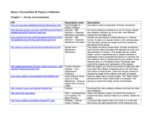 Fowler`s Physics Applets – Two