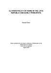 Illyrian policy of Rome in the late republic and early principate
