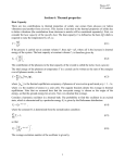 6. Thermal Properties