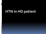 HTN in HD patient