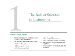 1-1 The Engineering Method and Statistical Thinking