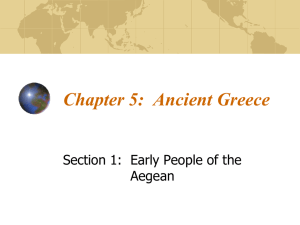 Chapter 5: Ancient Greece