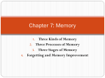 Chapter 7: Memory