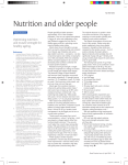 Nutrition and older people - Dietitians Association of Australia