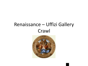 Renaissance – Uffizi Gallery Crawl